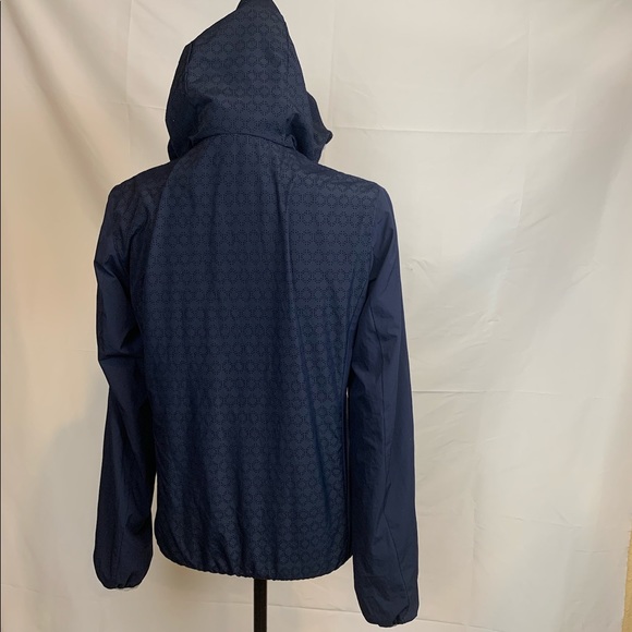 Luhta Navy Full Front Zip Hoodie Size 2 - Picture 7 of 14